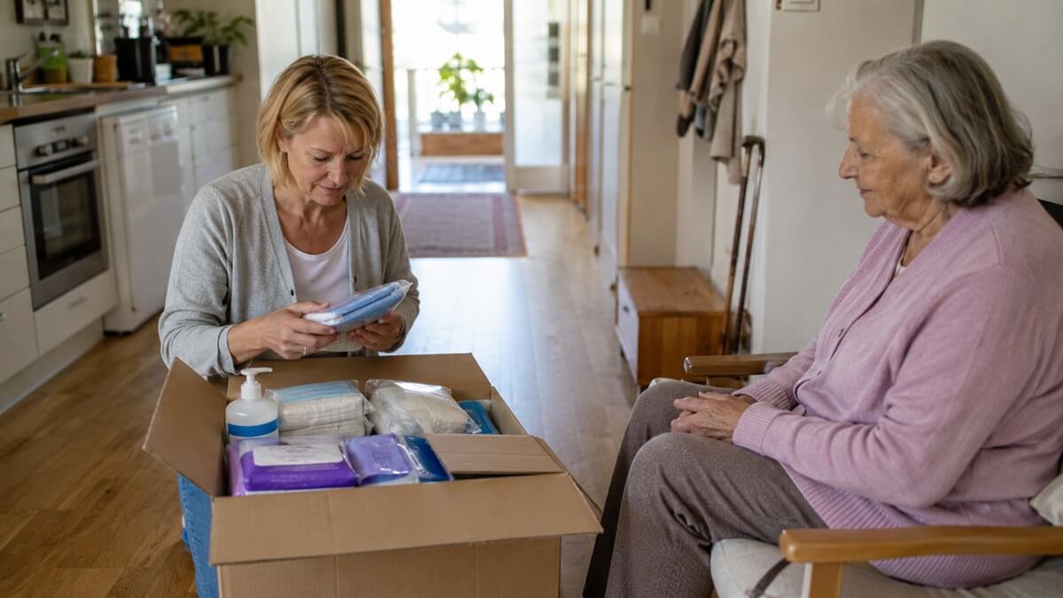 Pflegebox im Alltag sinnvoll
